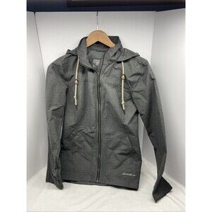 Eddie Bauer Women's Full-Zip Hooded Jacket - Gray - Size Small